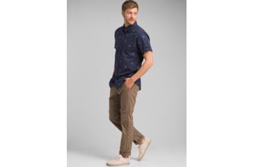 Image of prAna Hendrixton Straight Pant, Mud, 31 Waist, Regular Inseam, M41193226 -215-31