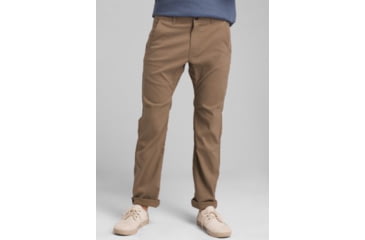 Image of prAna Hendrixton Straight Pant, Mud, 35 Waist, Long Inseam, M41193426 -215-35