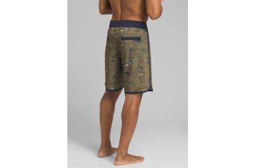 Image of prAna High Seas Boardshort, Green Big Island, 28 Waist, M3HSEA116 -373-28
