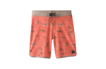 Image of prAna High Seas Boardshort, Monarch Big Island, 28 Waist, M3HSEA116 -842-28