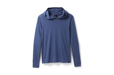 Image of prAna Hooded T-Shirt, Charcoal Heather, Small, 1965541-003-ST-S