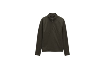 Image of prAna Ice Flow Half Zip - Mens, Evergreen Heather, Medium, 1973871-301-M