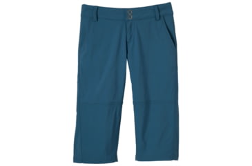 Image of prAna Iris Knicker - Women's-Blue Ash-2