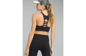 Image of prAna Itzel Bra - Women's, Solid Black, Large, W13180524-SOBK-L