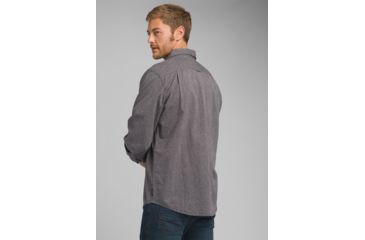 Image of prAna Jaffra Long Sleeve Shirt, Granite, XXLarge, M21191481 -022-XXL