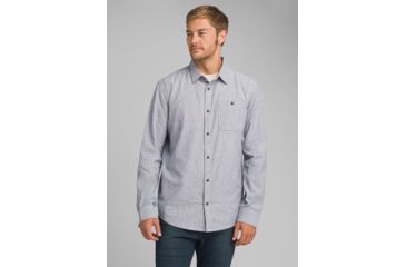 Image of prAna Jaffra Long Sleeve Shirt, Nautical, XLarge, M21191481 -419-XL