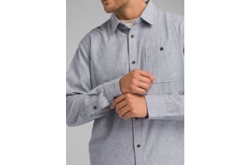 Image of prAna Jaffra Long Sleeve Shirt, Nautical, XXLarge, M21191481 -419-XXL