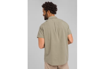 Image of prAna Jaffra Shirt - Mens, Rye Green, Large, M11191528-RYGR-L