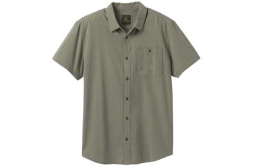 Image of prAna Jaffra Shirt - Mens, Rye Green, Large, M11191528-RYGR-L