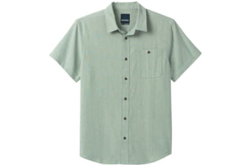 Image of prAna Jaffra Short Sleeve Shirt - Mens, Canopy, Large, M11191528-CANO-L