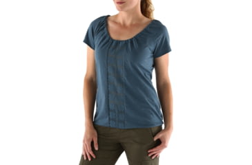 Image of prAna Jana Top - Women's -Blue Jean-Medium