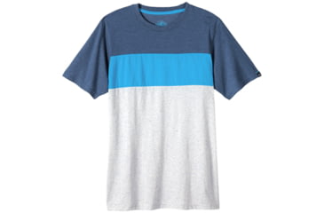 Image of prAna Jax Crew T-Shirt - Men's -Blue Ash-Small