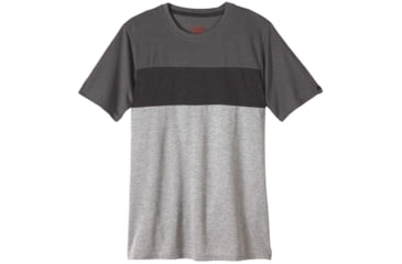 Image of prAna Jax Crew T-Shirt - Men's -Gravel-Medium