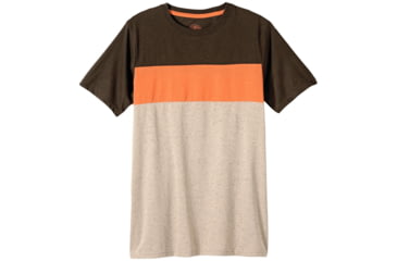 Image of prAna Jax Crew T-Shirt - Men's -Mud-Large