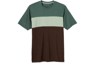 Image of prAna Jax Crew T-Shirt - Men's -Espresso-Medium