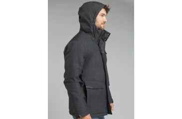 Image of prAna Jonas Parka - Men's, Black Heather, Large, M23180529-BKHT-L