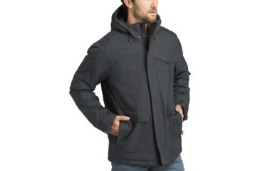 Image of prAna Jonas Parka - Mens, Black Heather, Large, M23180529-BKHT-L