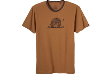 Image of prAna Joshua Tree Shirt - Men's-Dark Ginger-Large