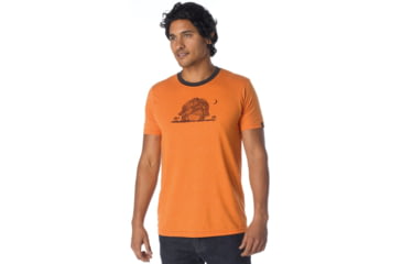Image of prAna Joshua Tree Shirt - Men's-Tangerine-Large