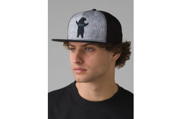 Image of prAna Journeyman Trucker, Charcoal Bear Hug, One Size, 1962831-002-O/S