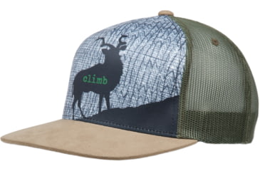 Image of prAna Journeyman Trucker Hat - Men's-Dark Khaki-One Size