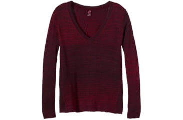 Image of prAna Julien Sweater - Women's -Sunwashed Red-Small