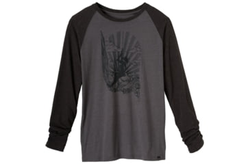 Image of prAna Jumar Long Sleeve T - Men's-Charcoal-Small