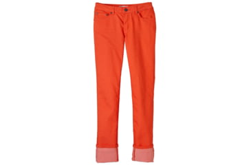 Image of prAna Kara Jean - Womens, Neon Orange, 12, W4KARA115-NEOR-12