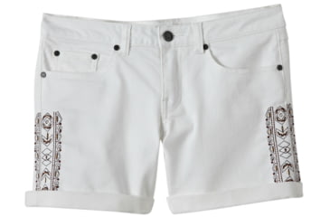 Image of prAna Kara Short - Women's -White Aztec-4