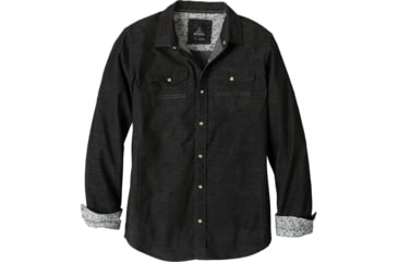 Image of prAna Kellan Slim Shirt - Men's-Black-Large