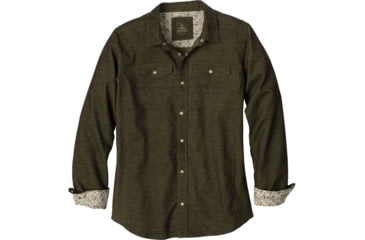 Image of prAna Kellan Slim Shirt - Men's-Cargo Green-Small