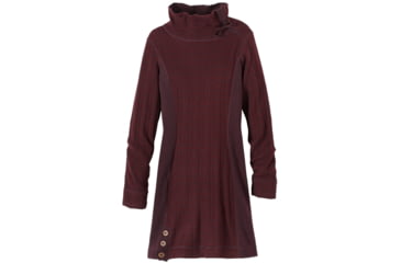 Image of prAna Kelland Dress - Women's -Burgundy-Large