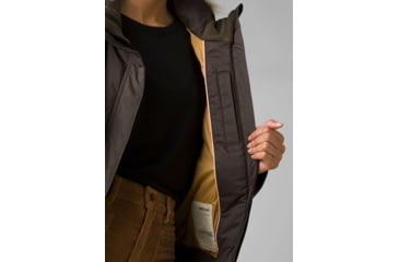 Image of prAna Kromata Bomber Jacket - Women's, Small, Black Olive, 1961411-301-S