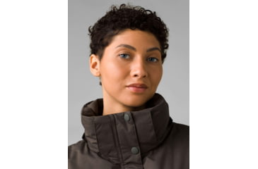 Image of prAna Kromata Bomber Jacket - Women's, Small, Black Olive, 1961411-301-S