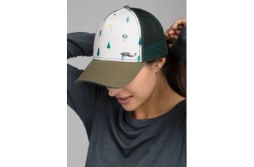 Image of prAna La Viva Trucker - Women's, Cargo Green Trees, One Size, U5VIVA115-CGTR-O/S