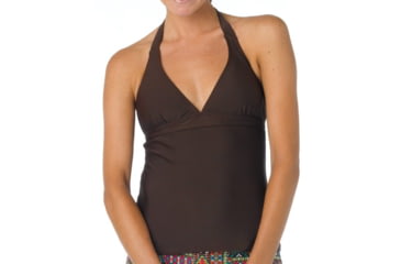 Image of prAna Lahari Tankini Top - Women's-Espresso-Large