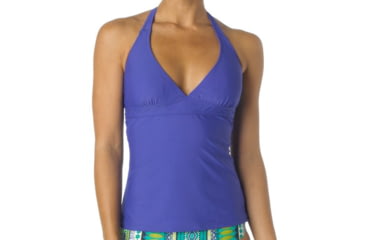 Image of prAna Lahari Tankini Top - Women's-Sail Blue-X-Small