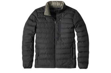 Image of prAna Lasser Collared Down Jacket - Men's-Charcoal-Small