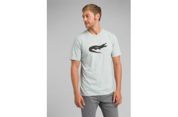Image of prAna Later Alligator Short Sleeve T-Shirt, Agave Heather, XLarge, M11191521 -778-XL