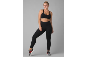 Image of prAna Layna 7/8 Legging Pants, Black, Large, 1963771-001-RG-L