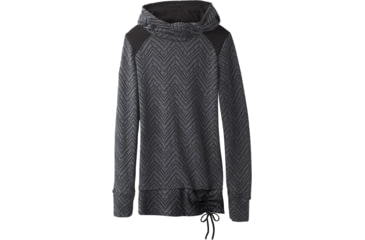 Image of prAna Leland Hoodie - Women's-Charcoal-X-Large