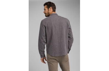 Image of prAna Lenny Overshirt - Mens, Gravel, Small, M21191485-GRA-S