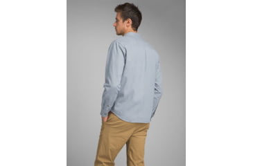 Image of prAna Lenny Overshirt - Mens, Vintage Blue, Extra Large, M21191485-VIBL-XL