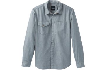 Image of prAna Lenny Overshirt - Mens, Vintage Blue, Extra Large, M21191485-VIBL-XL