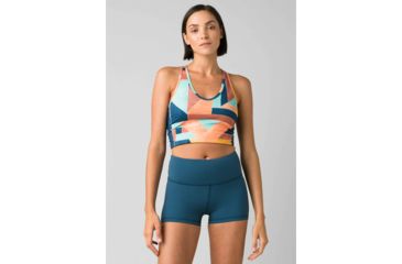Image of prAna Licidia Bra Top - Womens, Liqueur Seaglass, Large, W11202041-LQSG-L