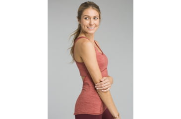 Image of prAna Lilliana Top - Womens, Rhubarb, XSmall, W13180571-RHU-XS