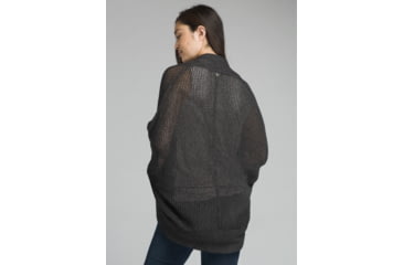 Image of prAna Lima Cardigan - Womens, Charcoal Heather, Medium, W13180529-CCHT-M