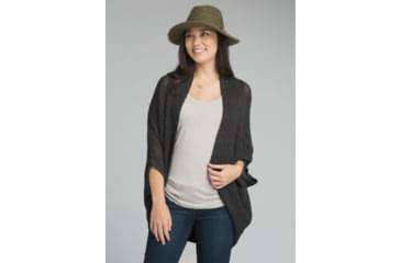 Image of prAna Lima Cardigan - Women's, Charcoal Heather, Medium, W13180529-CCHT-M