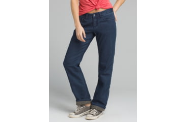 Image of prAna Lined Boyfriend Jean - Womens, Indigo, 8, W43180630-IND-8