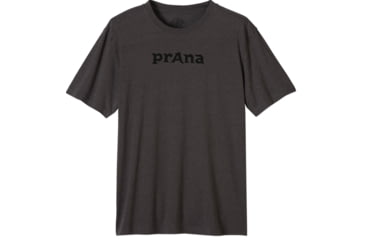 Image of prAna Logo T-Shirt - Men's, Charcoal, Small, M1LOGO316-CHR-S